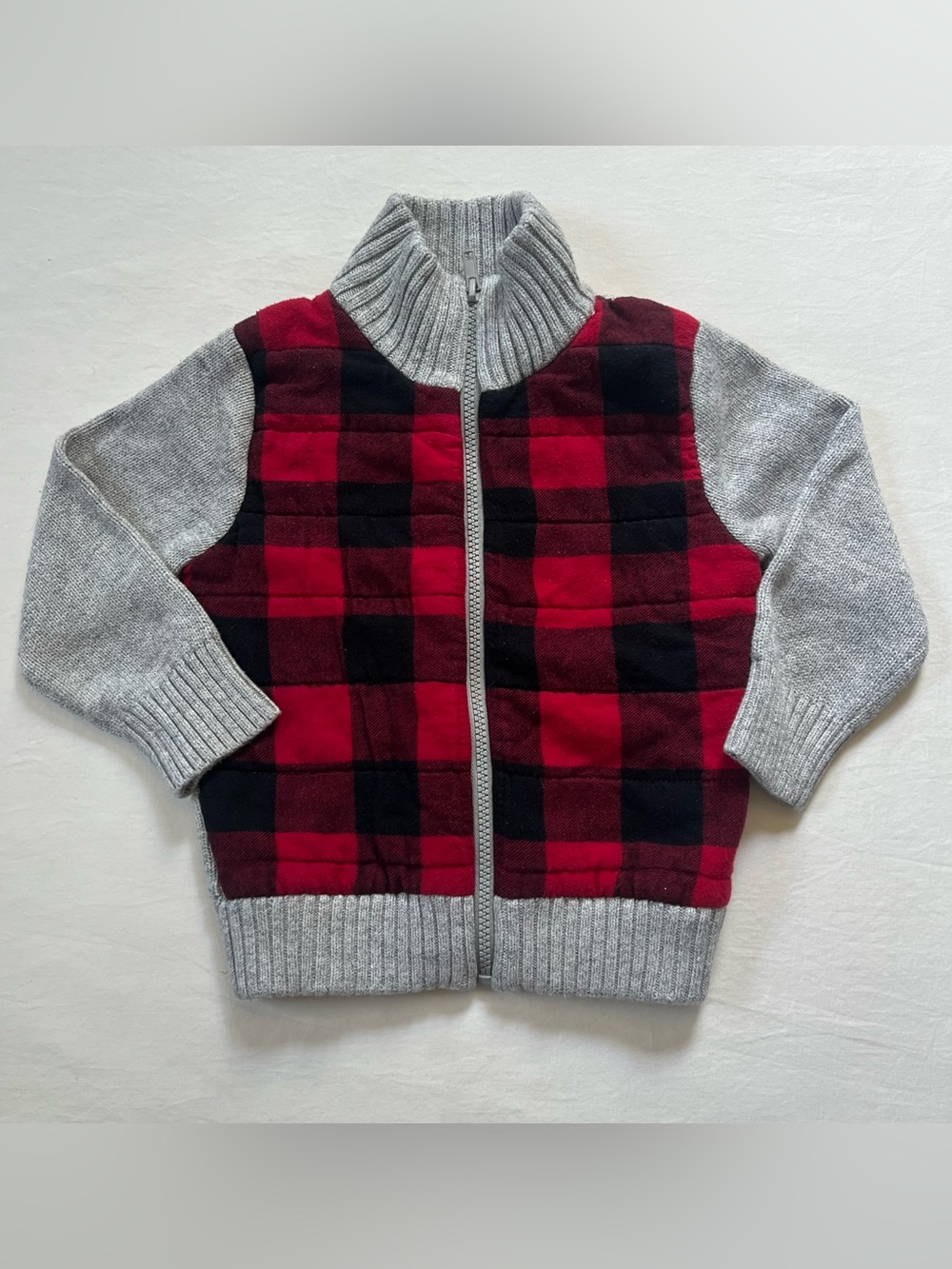 Cat & Jack Plaid Sweater